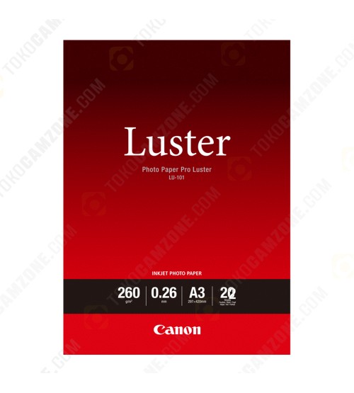 Canon Photo Paper Pro Luster LU-101/A3 (20 Sheets)